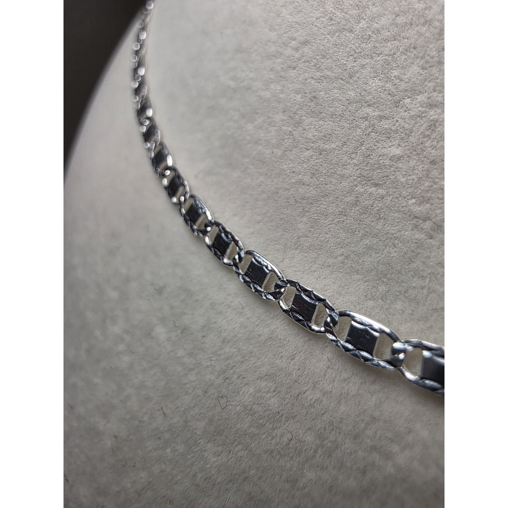 22" 3.0mm Diamond Cut Valentino Chain 925 Sterling Silver