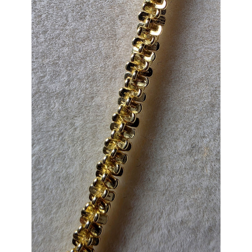 18-24" 2.5mm Twisted rock Adjustable Gold over 925 Sterling Silver