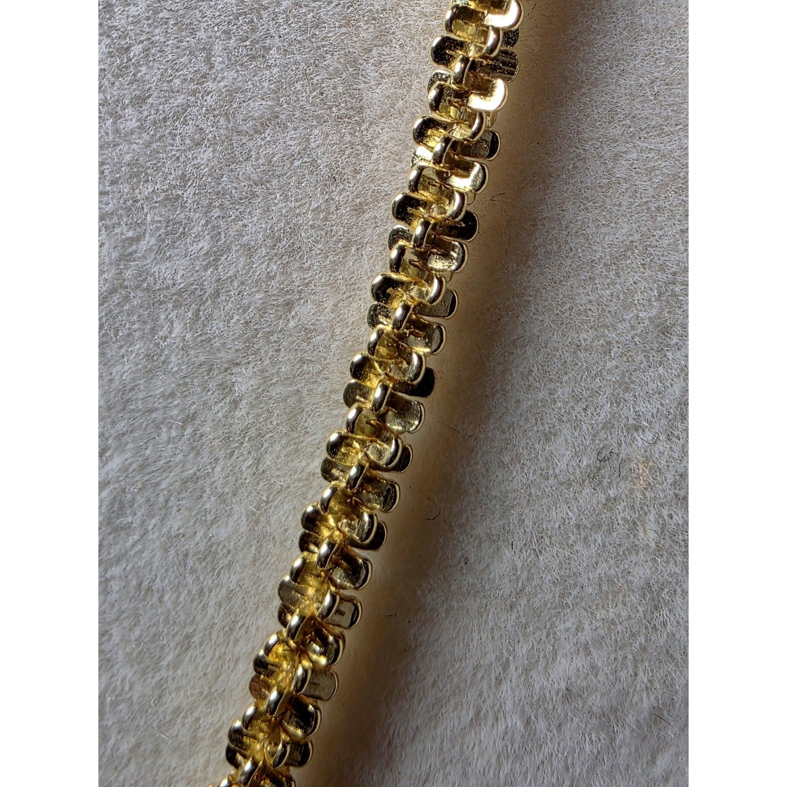 18-24" 2.5mm Twisted rock Adjustable Gold over 925 Sterling Silver