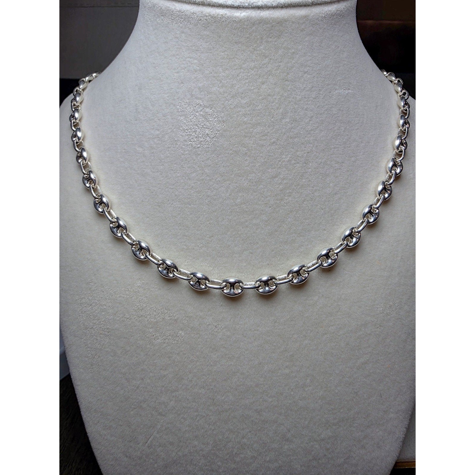 24" 6.1mm 22g Puff Mariner Solid 925 Sterling Silver