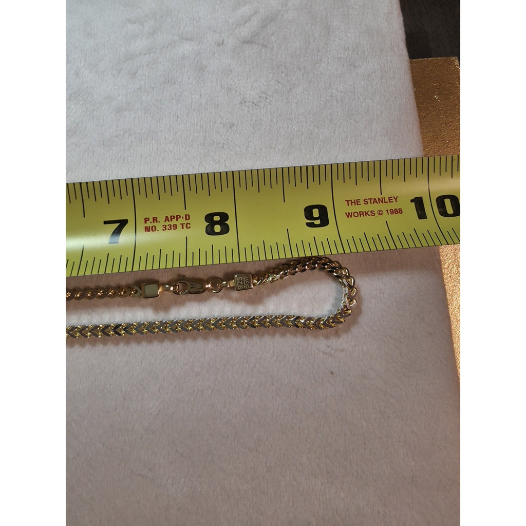 18" Franco 3.0mm Chain Gold Over 925 Sterling Silver 8.76g