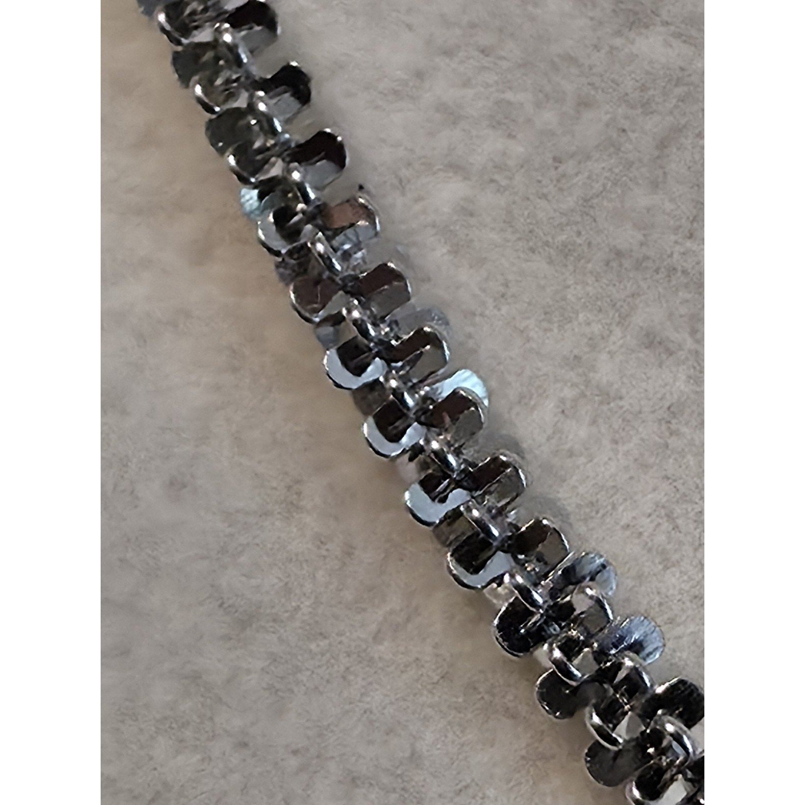 22" Twisted Rock Chain 2.3mm 925 Sterling Silver 6.27g