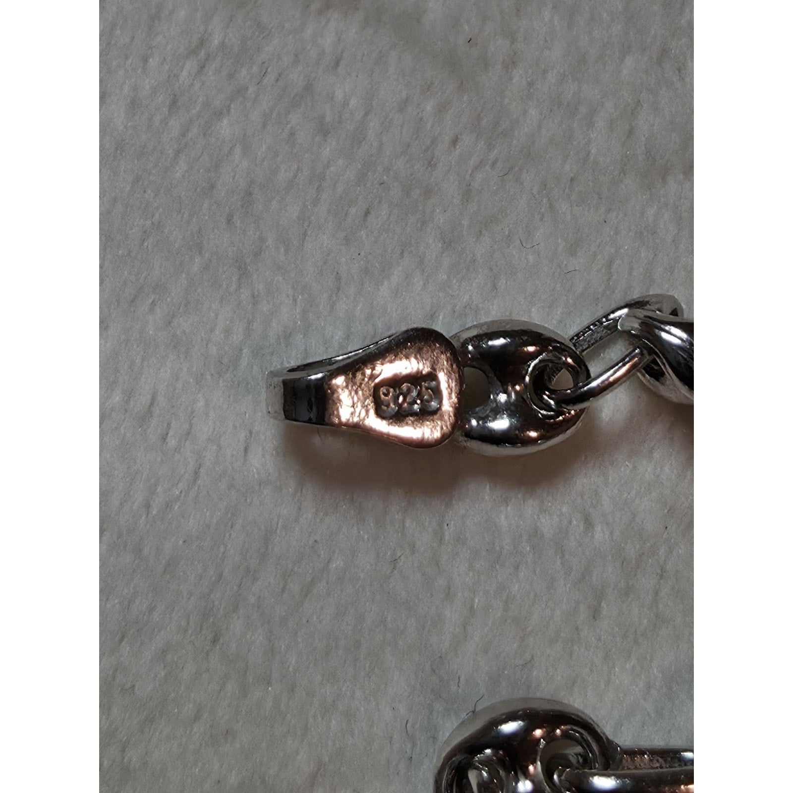 Puff Mariner 8" 4.5mm 5.63g Braclet Italy 925 Sterling Silver w/Rhodium Finish