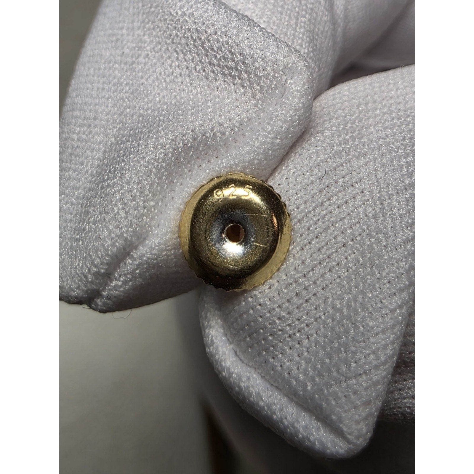 10mm Round Yellow Natural Diamond Stud Earrings 0.10CTW