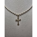 10K Solid Gold Crucifix Cross Pendant