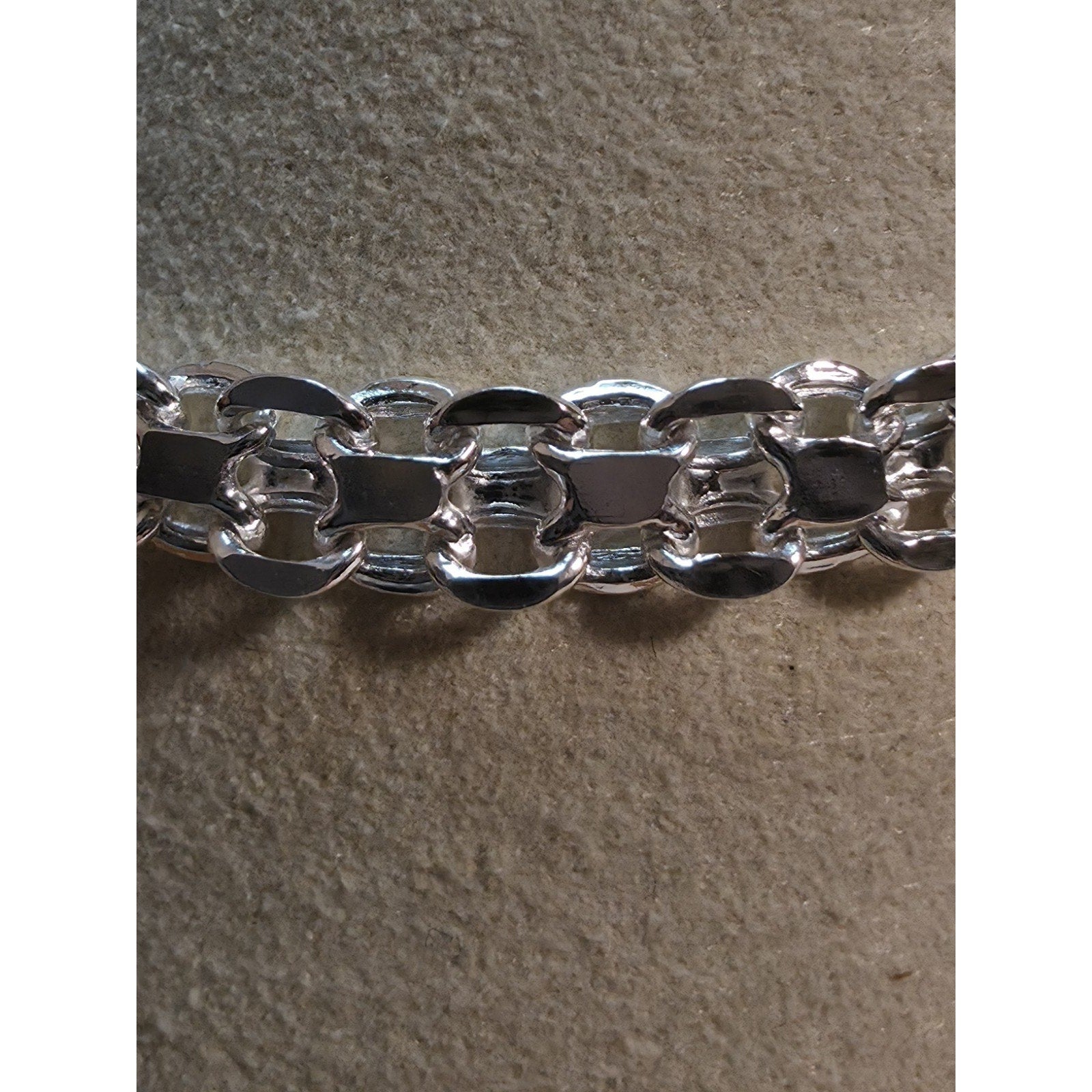 7.5" 5.1mm 7.13g Bizmark Bracelet 925 Sterling Silver