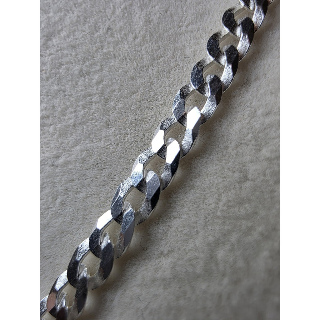 22" 4mm Cuban Curb 925 Sterling Silver 9.62g
