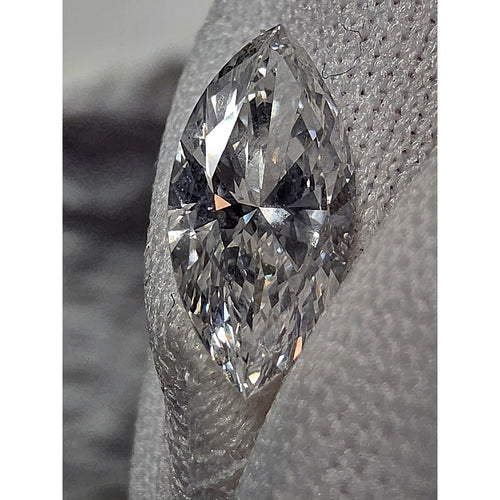 1.0ct Marquise Brilliant Cut Lab Diamond CVD IGI Certified Color:E Clarity: VS1