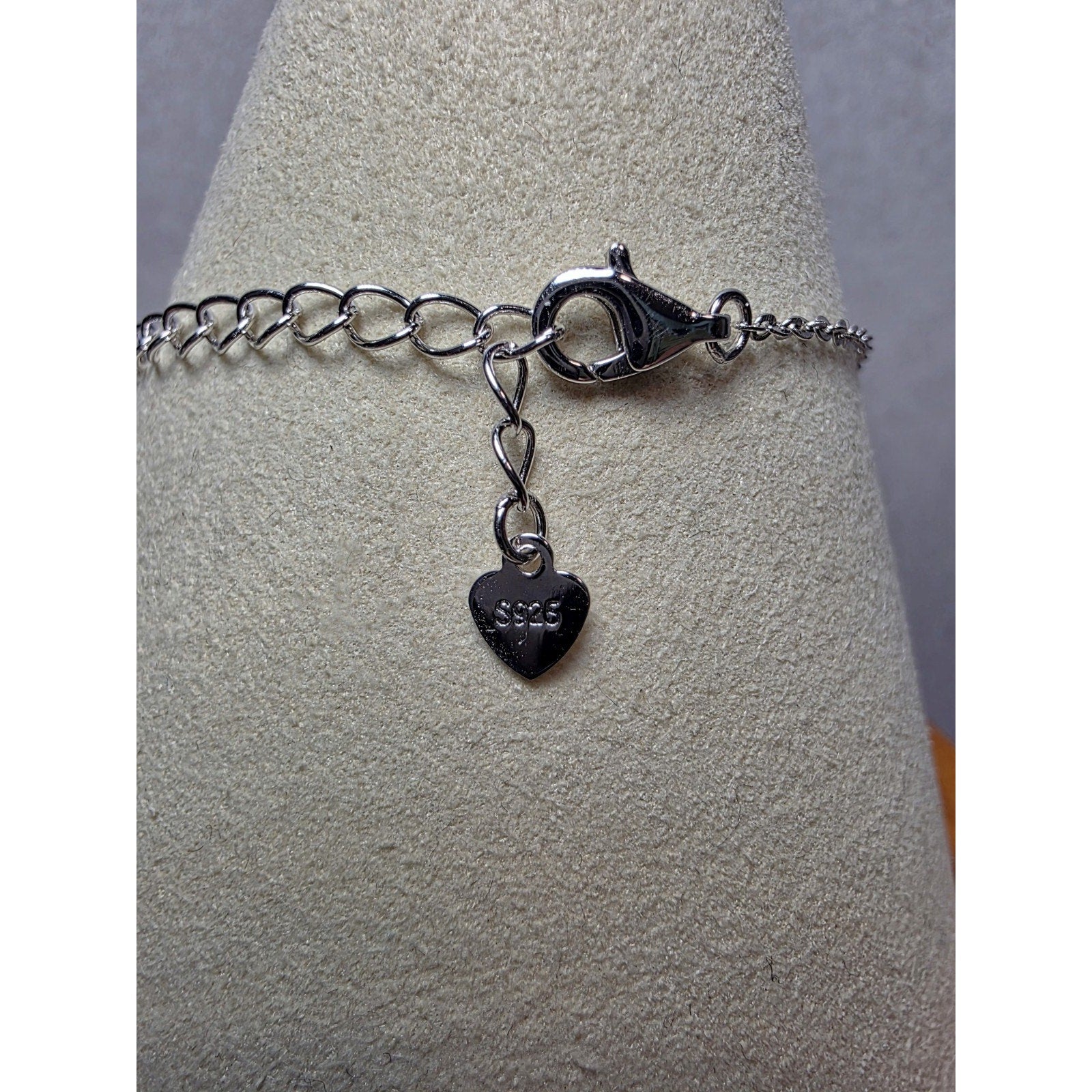 6.5-8.5" 4mm 0.3ctw VVSD Moissanite Braclet 925 Sterling Silver