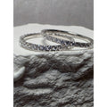 S7 Moissanite Eternity Band 925 Sterling Silver
