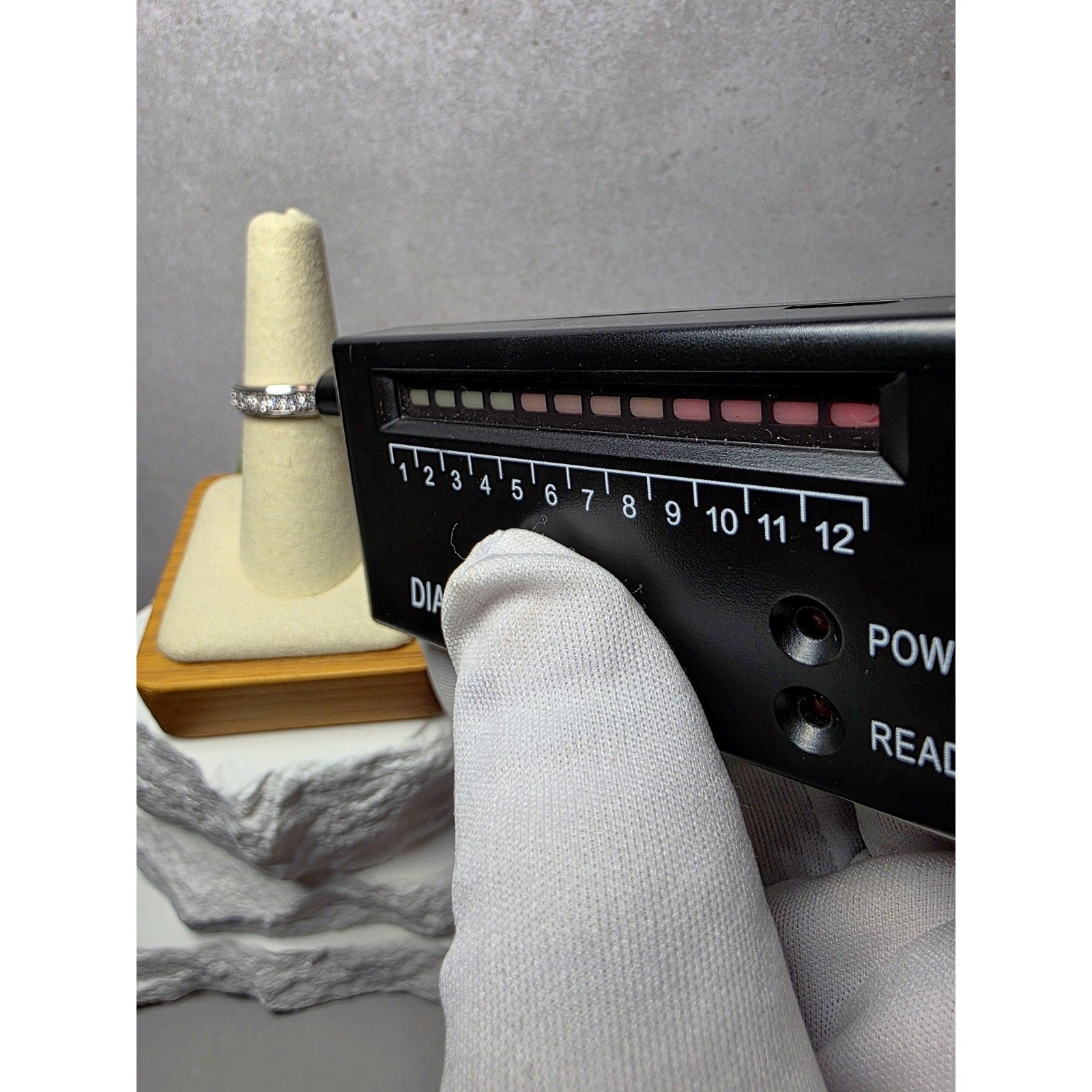 S7 0.25ctw Diamond Half Eternity Ring 925 Sterling Silver Lab Created