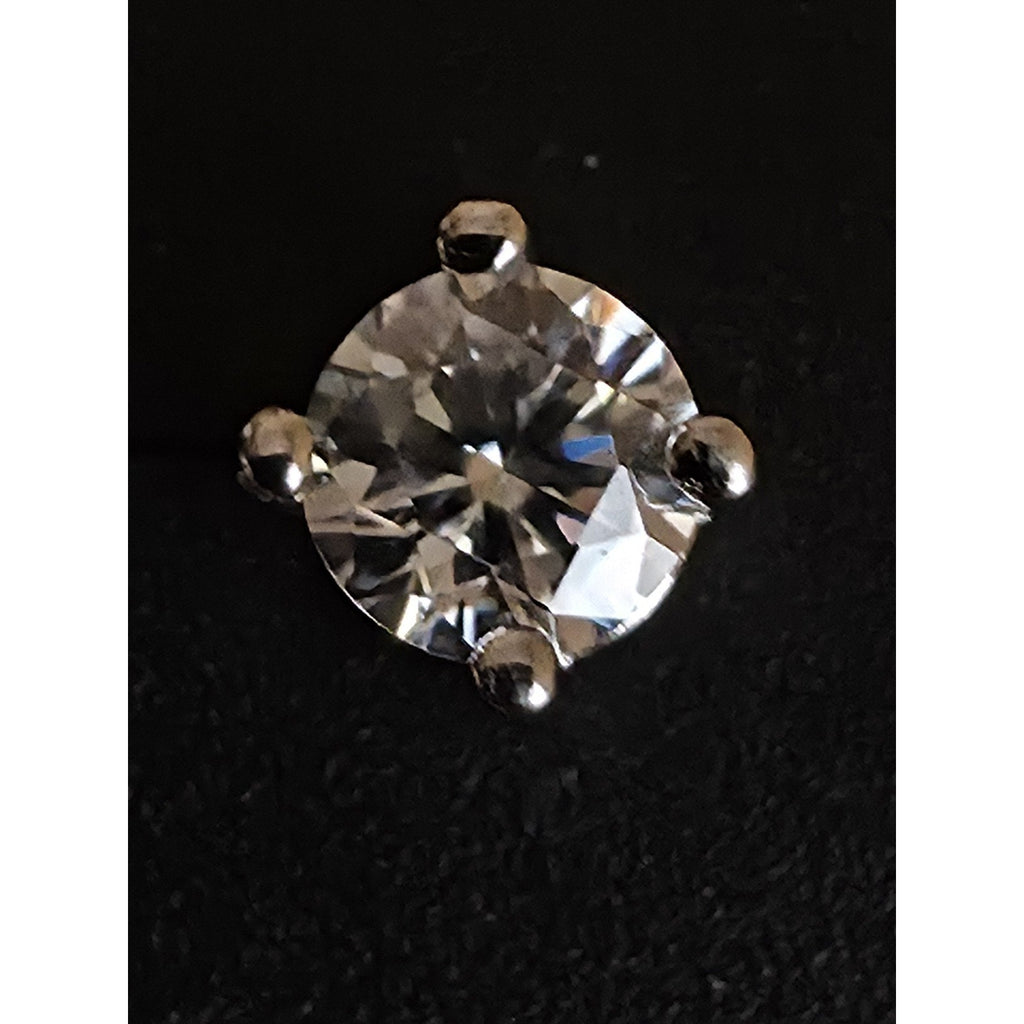 2.9mm Moissanite Stud Earrings 925 Silver Prong Setting w/Butterfly Closure